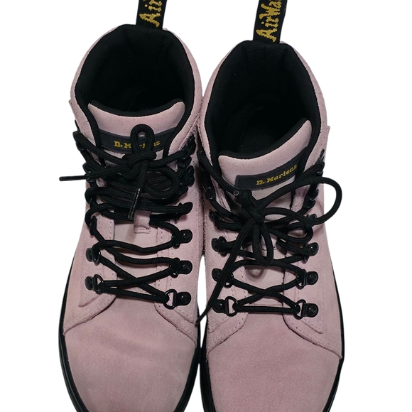 Dr. Martens Pink Combat Boots - Picture 6 of 7